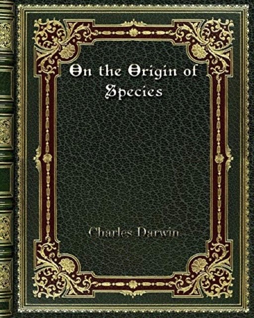 On the Origin of Species by Charles Darwin — book cover
